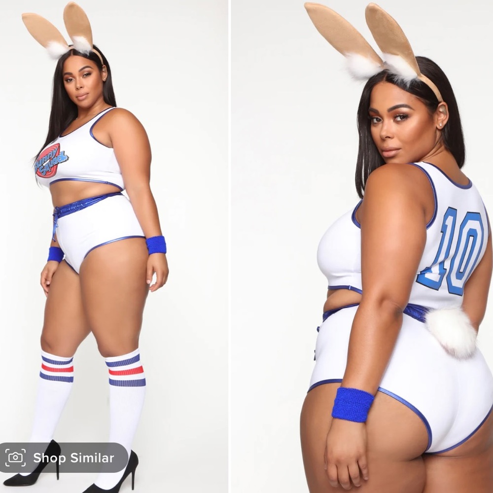Sexy Basketball Bunny Costume for Halloween